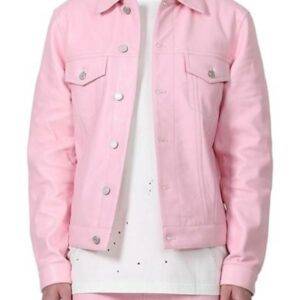 The View Ludacris Pink Leather Jacket