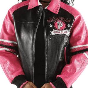 Pelle Pink Leather Jacket