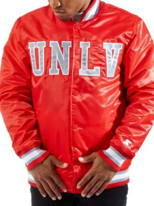UNLV Rebels Red Varsity Jacket