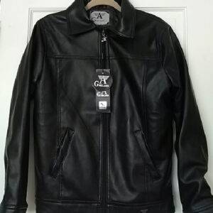Ag Milano Black Leather Jacket