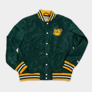 Baylor Bears Vintage-Inspired Green Bomber Jacket