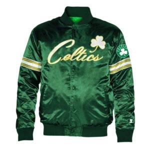 Boston Celtics Pick & Roll Green Jacket