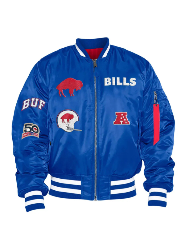 Buffalo Bills Bomber MA-1 Jacket