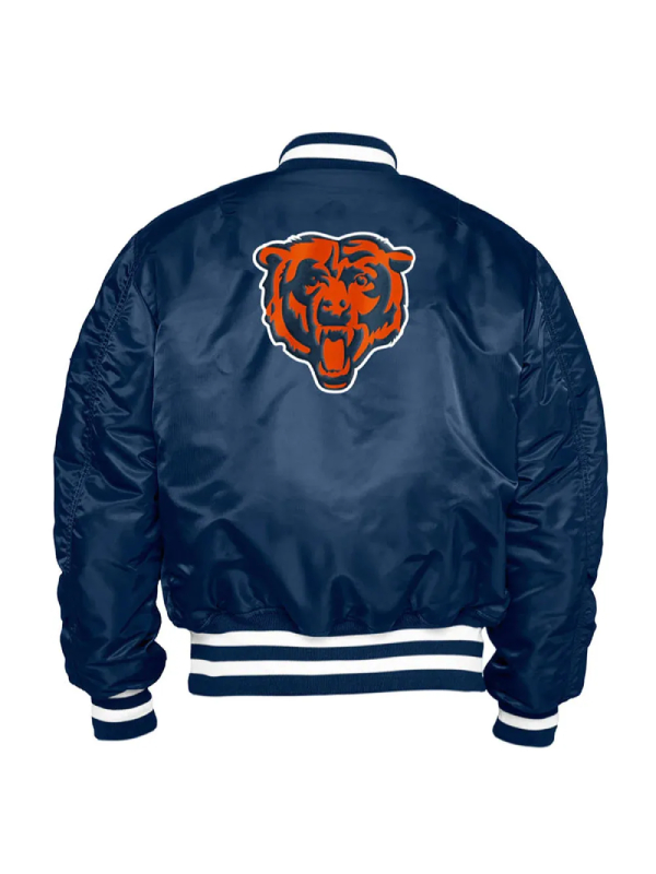 Chicago Bears MA-1 Satin Jacket