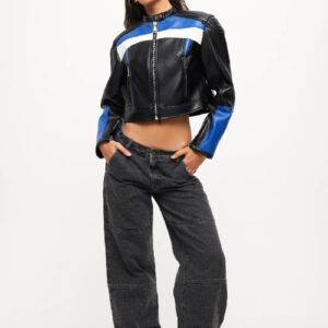 Emily Orozco E! News Leather Jacket