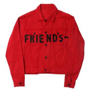 Vlone Friends Buttoned Denim Jacket