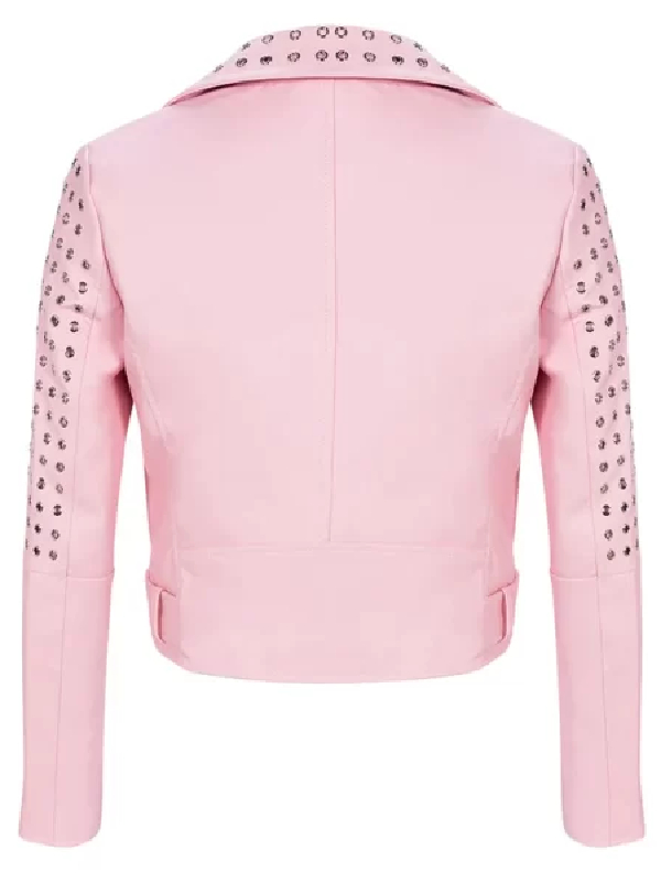 Girls5eva Pink Leather Jacket