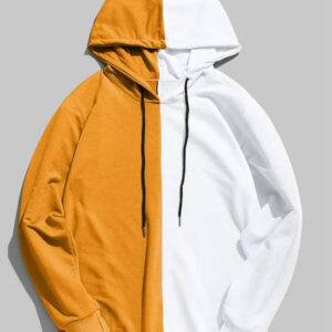 Two Tone Half Color Unxpectd Hoodie
