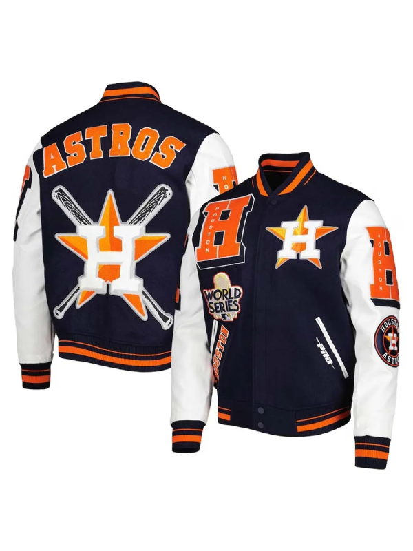 Houston Astros Mash Up Varsity Jacket