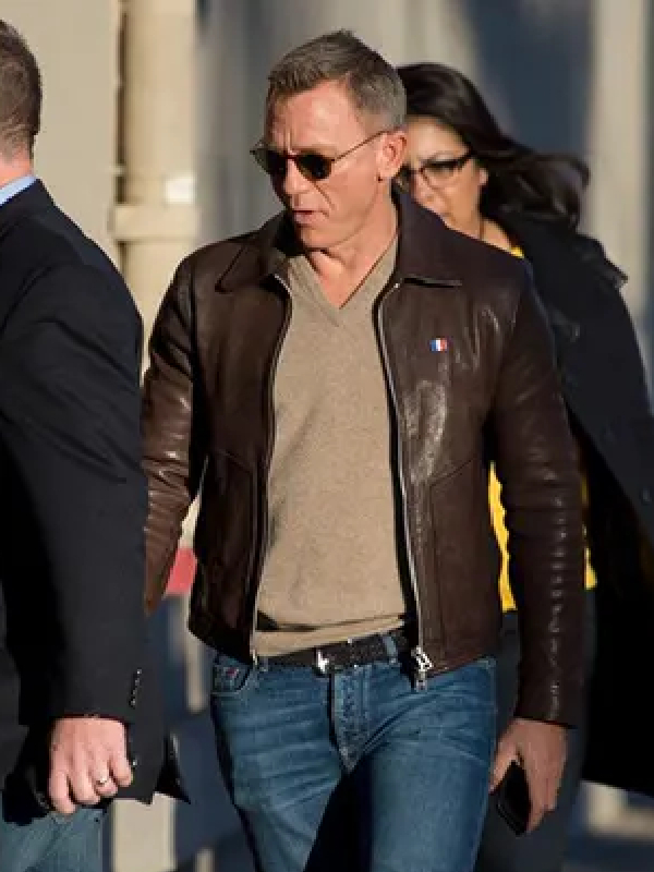James Bond Leather Jacket