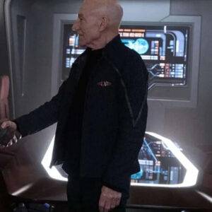 Jean-Luc Picard Star Trek_ Picard S03 Black Jacket