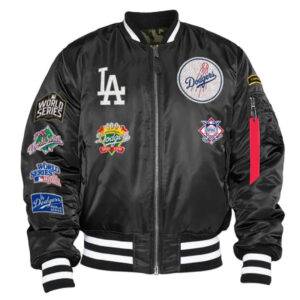 LA Dodgers Bomber MA-1 Jacket