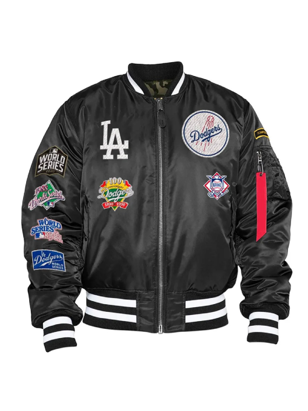 LA Dodgers Bomber MA-1 Jacket