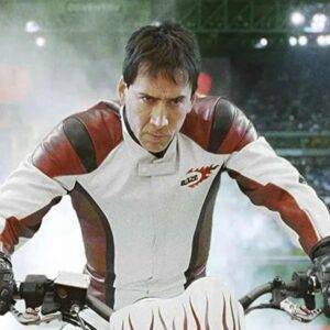 Nicolas Cage Ghost Rider Biker Leather Jacket