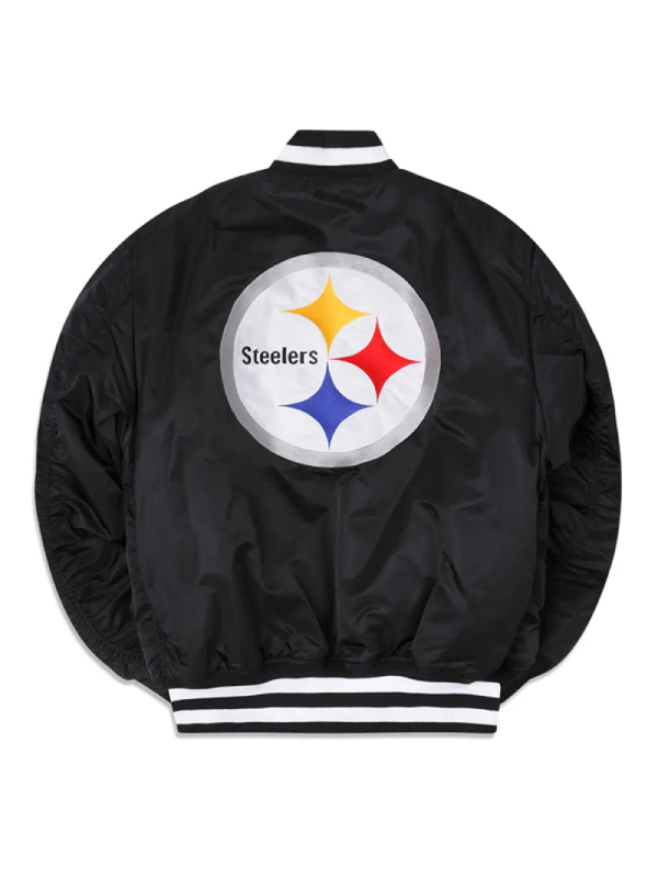 Pittsburgh Steelers Bomber Ma-1 Satin Jacket