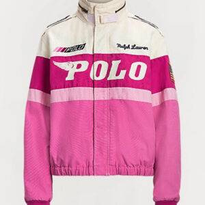 Ralph Lauren Polo Pink Racing Cotton Jacket