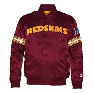 Striped Washington Redskins Jacket