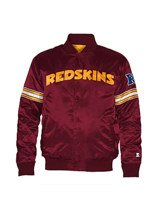 Striped Washington Redskins Jacket