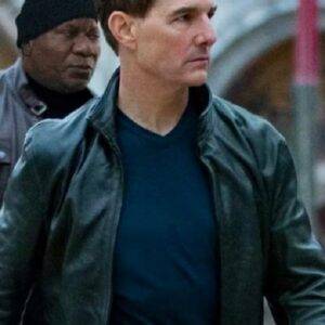 Tom Cruise Mission Impossible 7 Leather Jacket