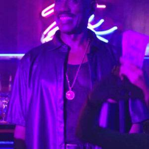 Wesley Snipes Back On The Strip Leather Jacket