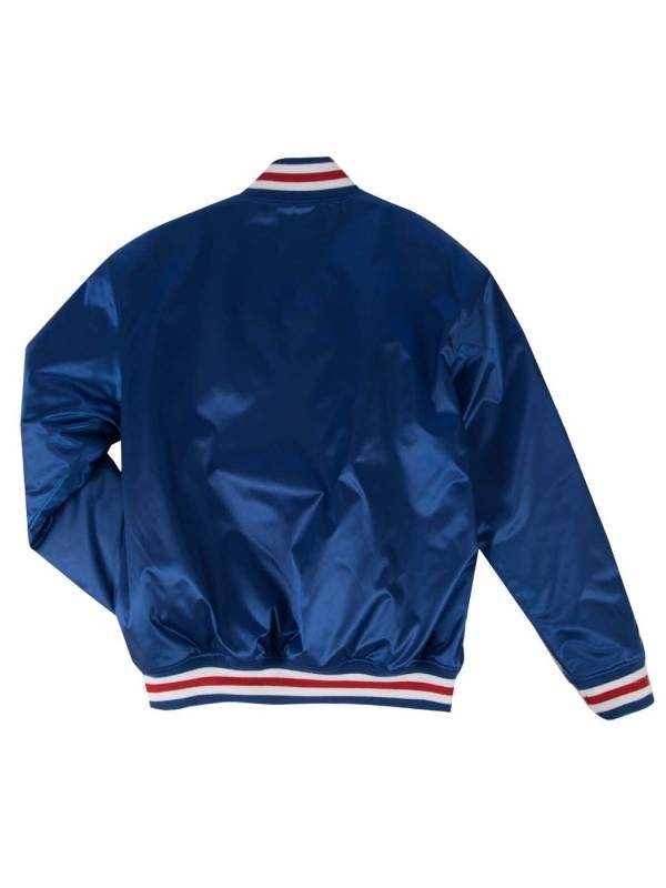 Chicago Cubs 1990 Blue Satin Jacket
