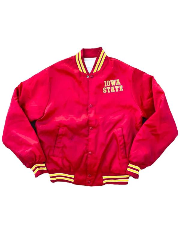 Iowa State Cyclones 90’s Red Jacket