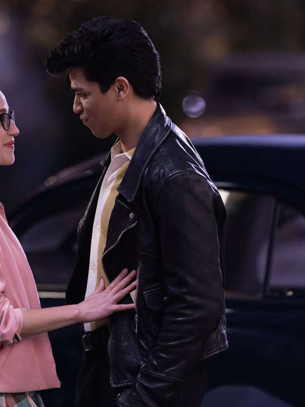 Johnathan Nieves Grease Rise Of The Pink Ladies Leather Jacket