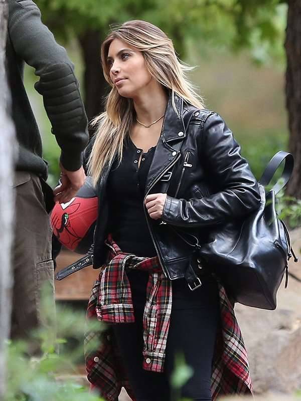 KUWTK Kim Kardashian Leather Jacket