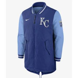 Kansas City Royals Dugout Blue Polyester Jacket