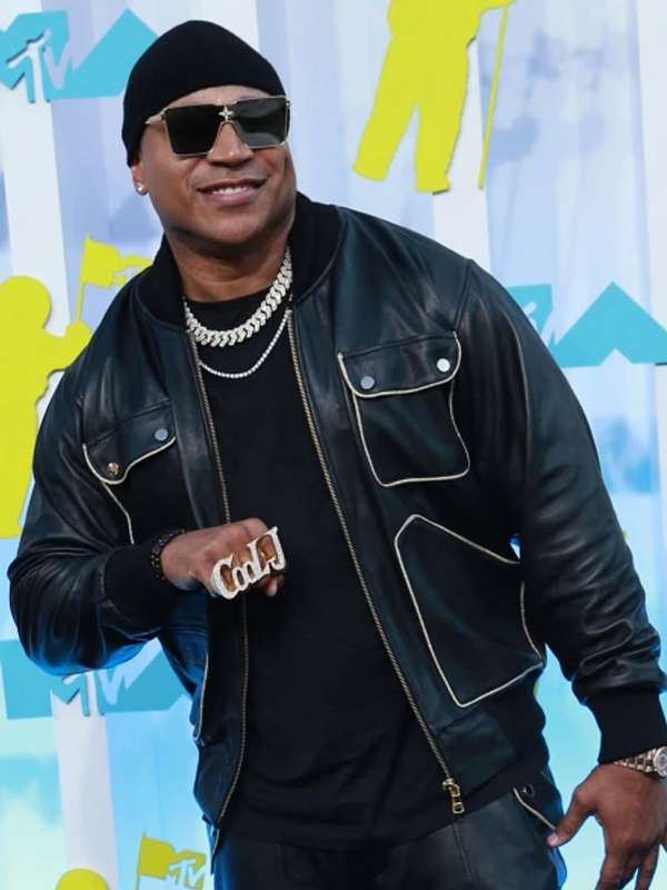 LL Cool J MTV Video Music Awards Black Leather Jacket