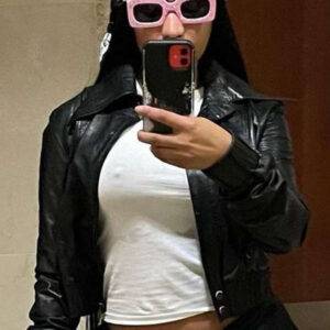 Nicki Minaj MTV Video Music Awards 2023 Leather Jacket