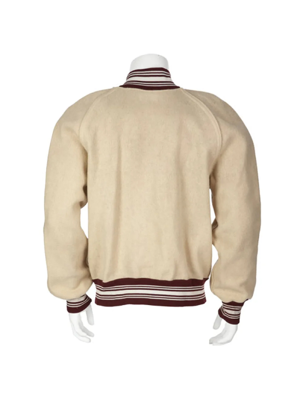 Texas A&M Aggies 1954-57 Cream Beige Wool Varsity Jacket