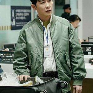 Young Tak Strong Girl Nam Soon S01 Green Jacket