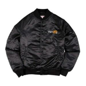 Richardson X Pornhub Ma1 Bomber Satin Jacket