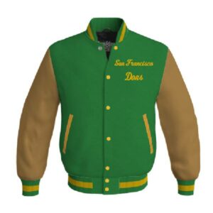 Sans Francisco Dons Letterman Wool Jacket